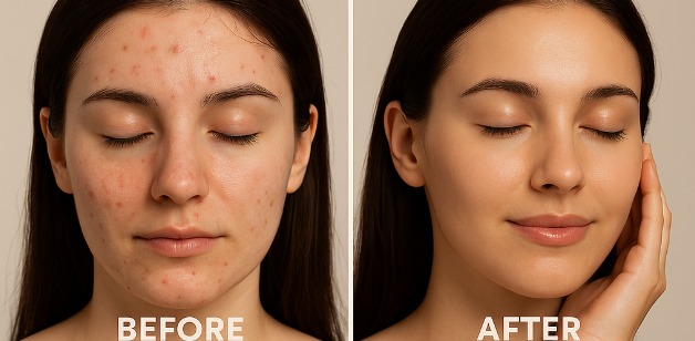 Clear and glowing Skin Overnight